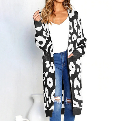 CLOTHILDE - Cardigan Long pour Femmes
