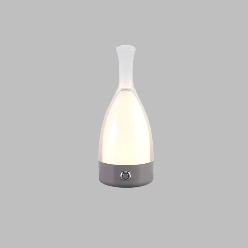 Lampe de Table LED Design Bouteille Réchargeable