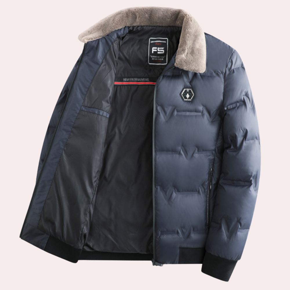 JUSTIN - Manteau d'Hiver Confortable pour Hommes