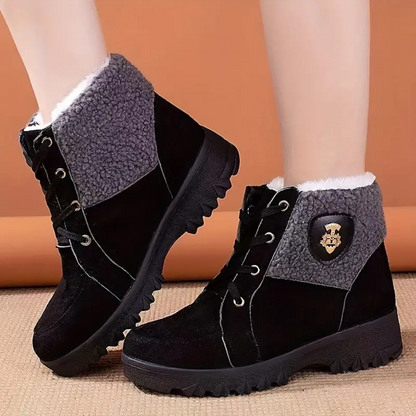 AMILA - Bottes Chaudes et Épaisses pour Femmes en Hiver