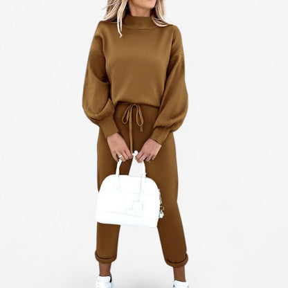 Pantalon Femme Confortable avec Haut Décontracté