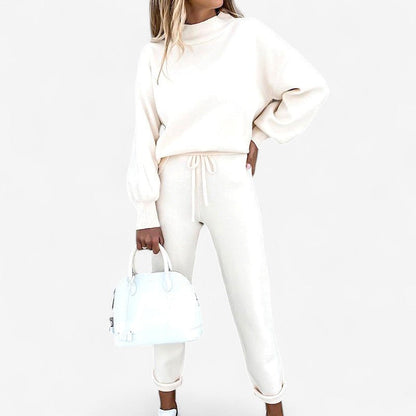 Pantalon Femme Confortable avec Haut Décontracté