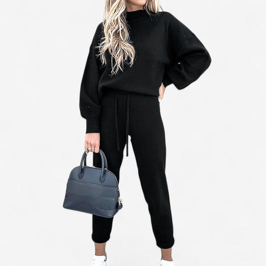 Pantalon Femme Confortable avec Haut Décontracté - PanierRoyale