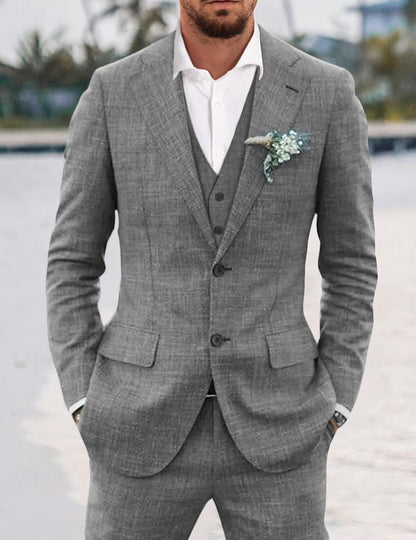 Costume Homme Mariage 3 Pièces Élégant et Raffiné