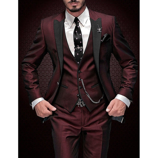 Costume Homme Lin Classique : Blazer, Gilet et Pantalon - BerlinGlamour