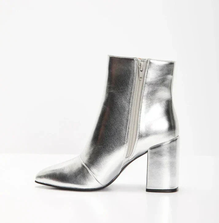 Bottines Femme Talon Bloc Confortable Style Élégant