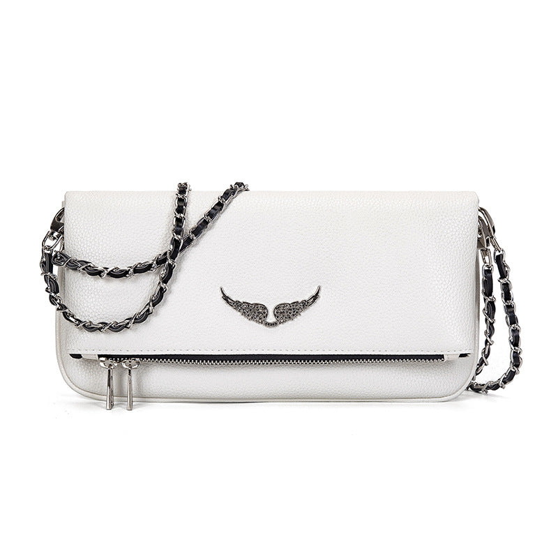 Sac de Soirée Luxe en Satin Noir
