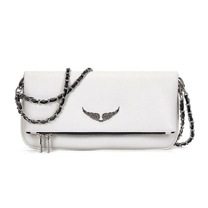 Sac de Soirée Luxe en Satin Noir