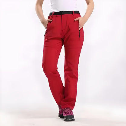 Pantalon de randonnée femme résistant et imperméable