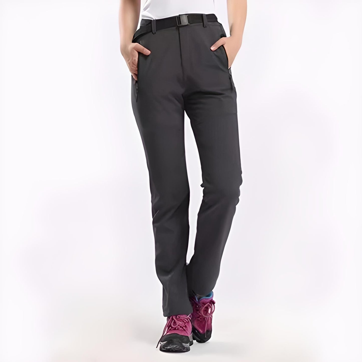 Pantalon de randonnée femme résistant et imperméable
