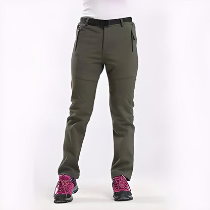 Pantalon de randonnée femme résistant et imperméable