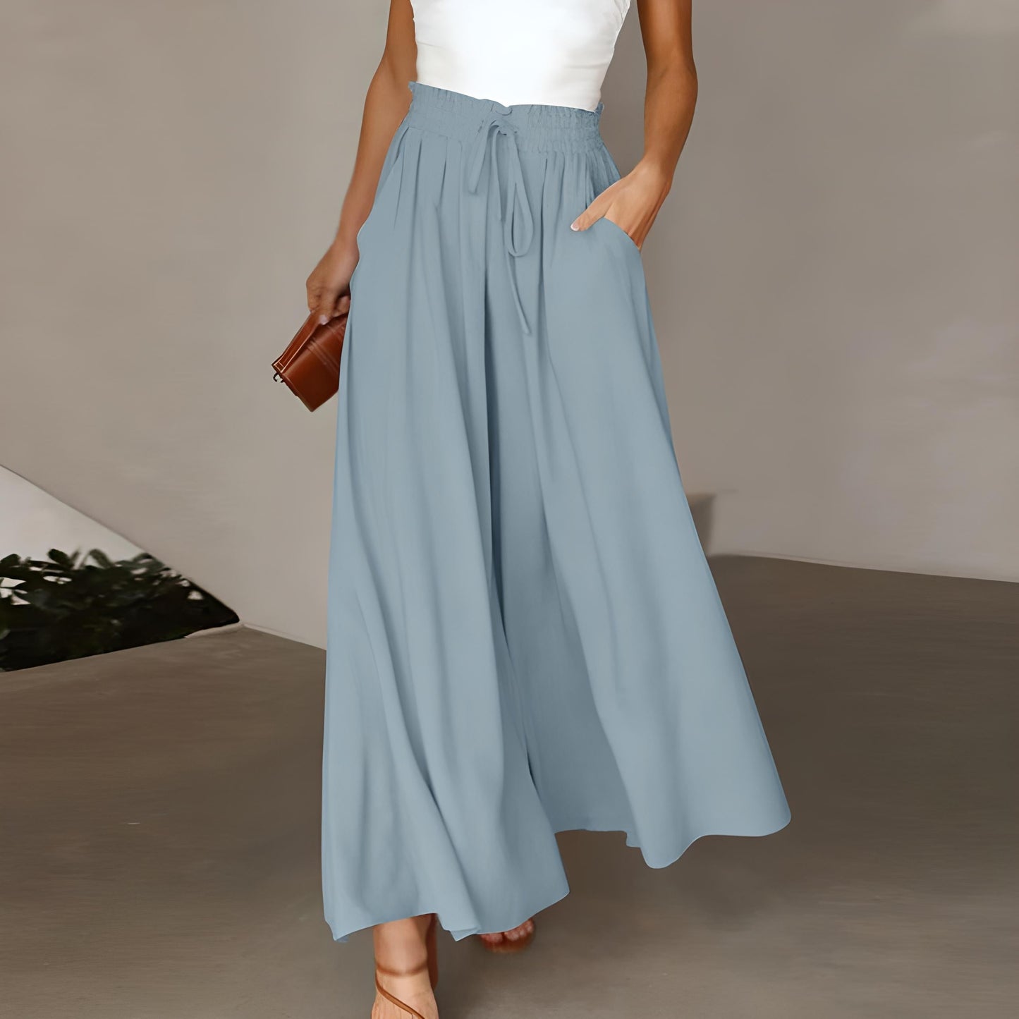 Pantalon Décontracté Femmes Confortable et Élégant