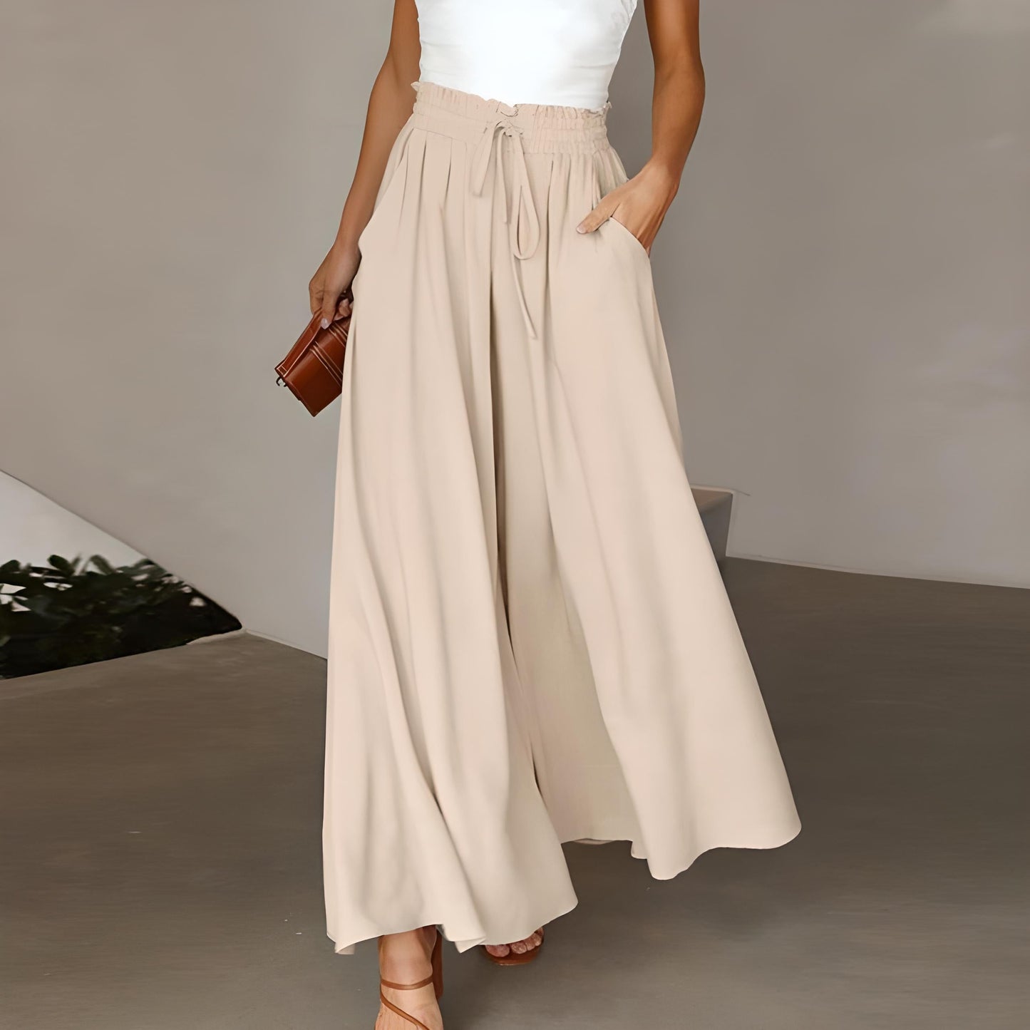 Pantalon Décontracté Femmes Confortable et Élégant