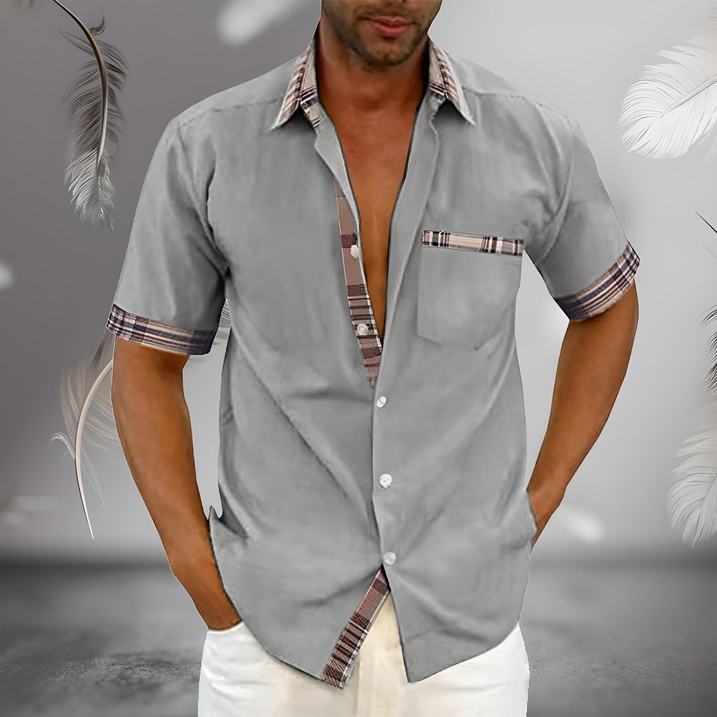 Chemise Décontractée Homme Casual - BerlinGlamour